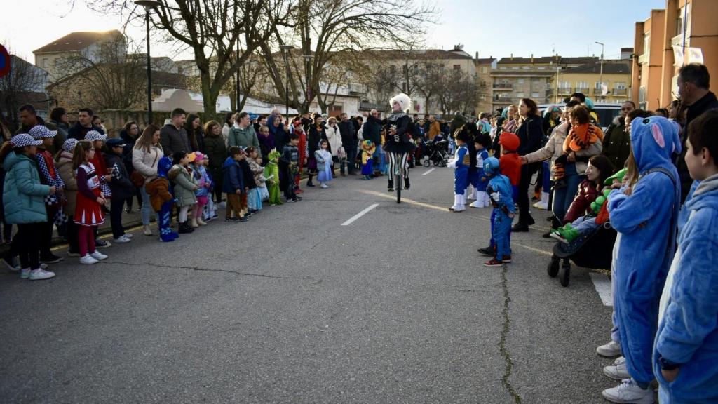 Lunes de Carnaval por las calles de Guijuelo