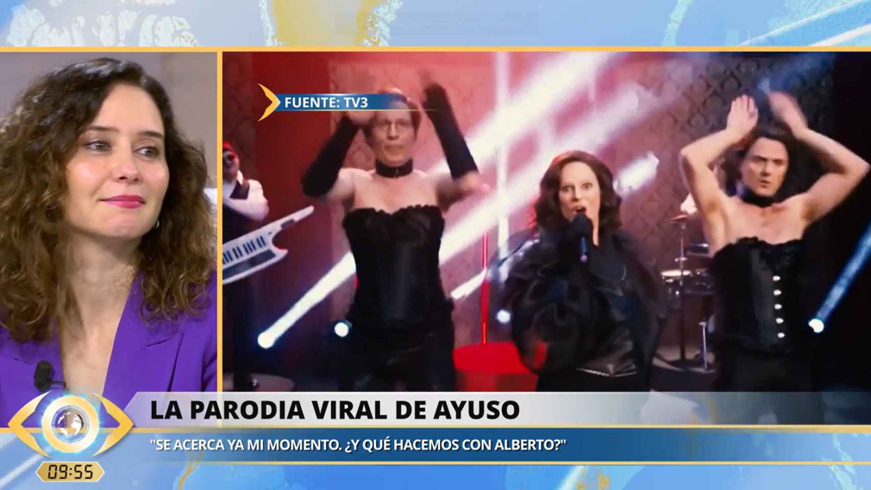 Isabel Díaz Ayuso se moja sobre 'Facha', la parodia de TV3 de 'Zorra': No sé si me gusta más la original o esta