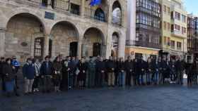 Minuto de silencio en Zamora por la muerte los dos guardias civiles en Barbate