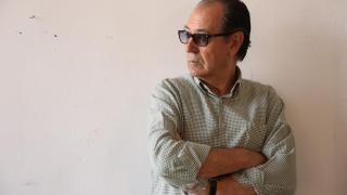 El artista toledano Rafael Canogar.