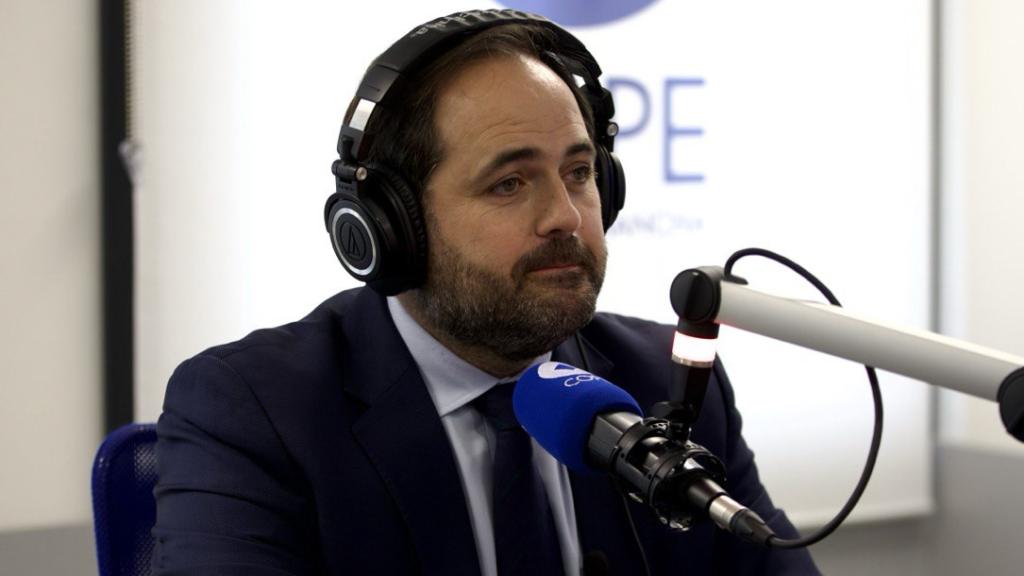 Paco Núñez, este lunes en una entrevista en la Cope