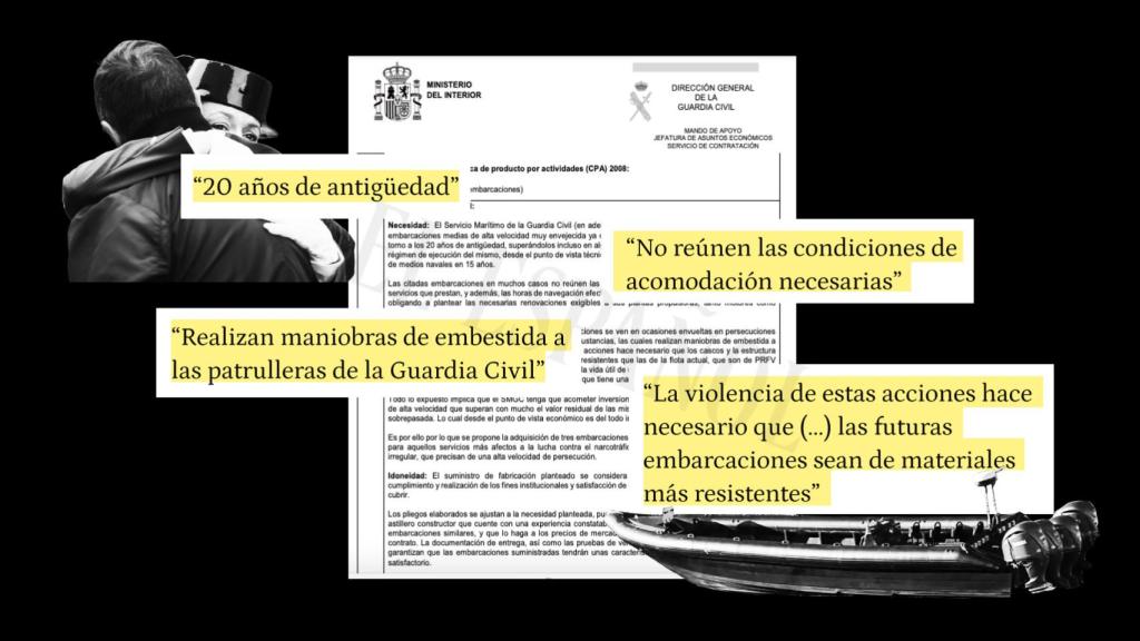 El informe de la Guardia Civil que reconocía, semanas antes del incidente en Barbate, la falta de medios de la Guardia Civil.