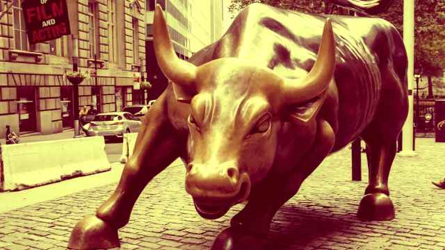 Estatua del toro de Wall Street.