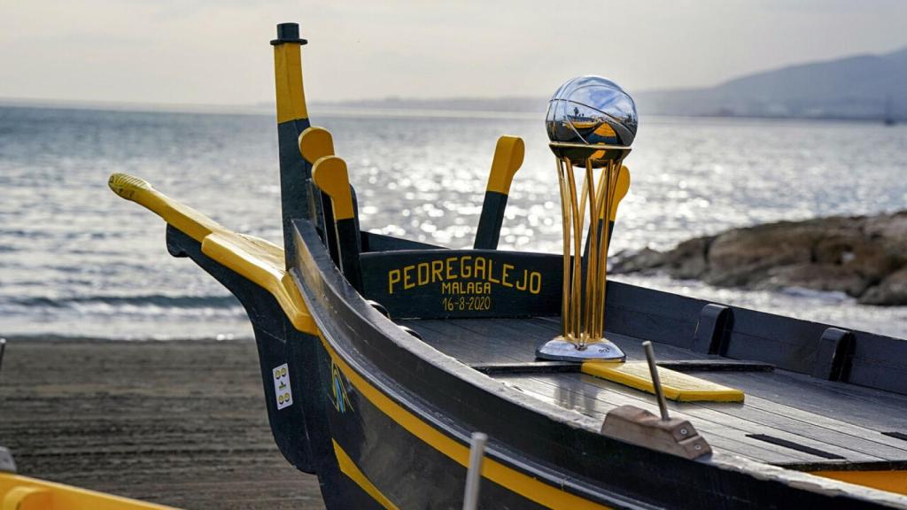 El trofeo de la Copa del Rey ya está en Málaga