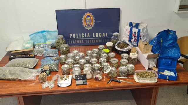 Dos detenidos en Torremolinos por venta de droga tras incautar 3,4 kilos de marihuana