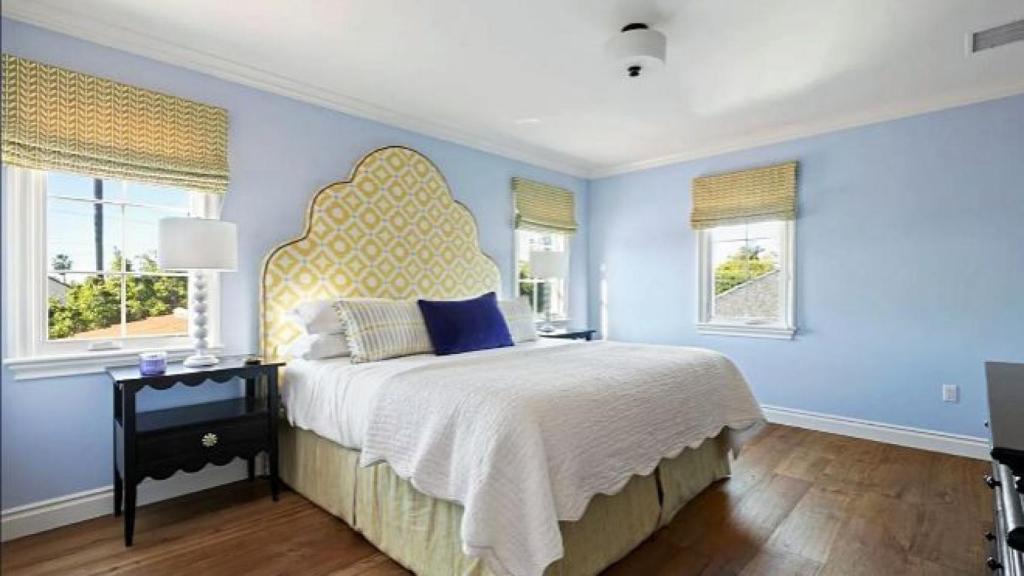 Una de las habitaciones de la vivienda de Emma Stone.