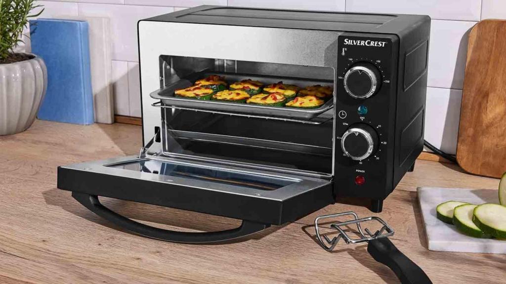 Horno eléctrico de SilverCrest con 800 W y 9 L