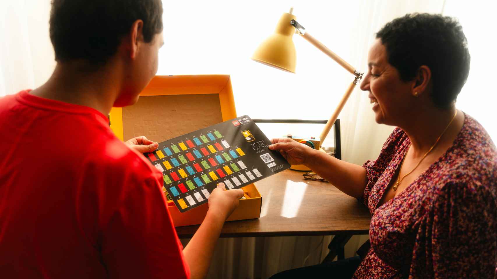 Kit de LEGO en Braille