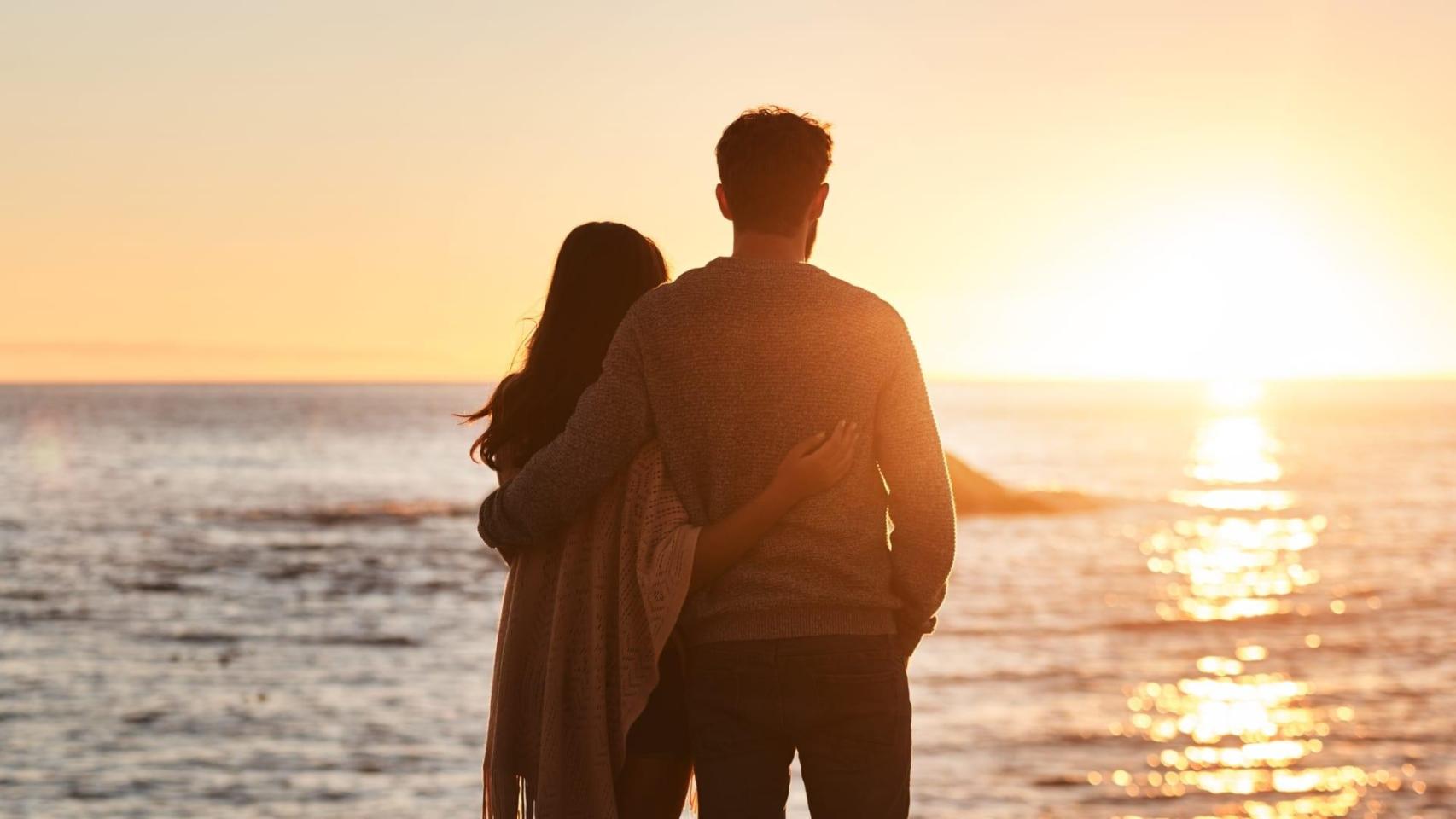 Una pareja en San Valentín