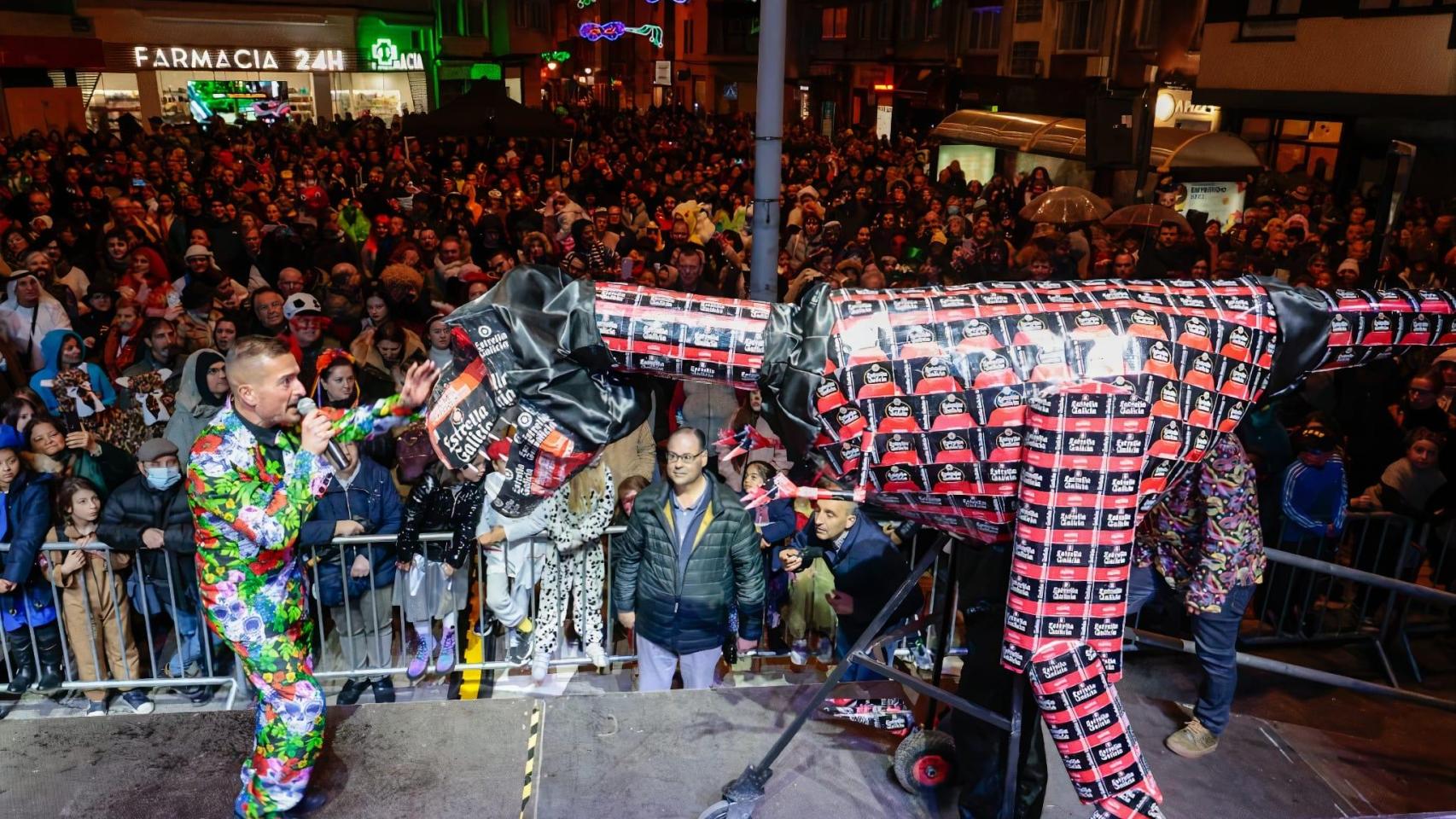 Imagen de archivo del carnaval en A Coruña