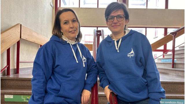 Las profesoras Sonia Bouza y Carolina Camba diseñaron las actividades del evento