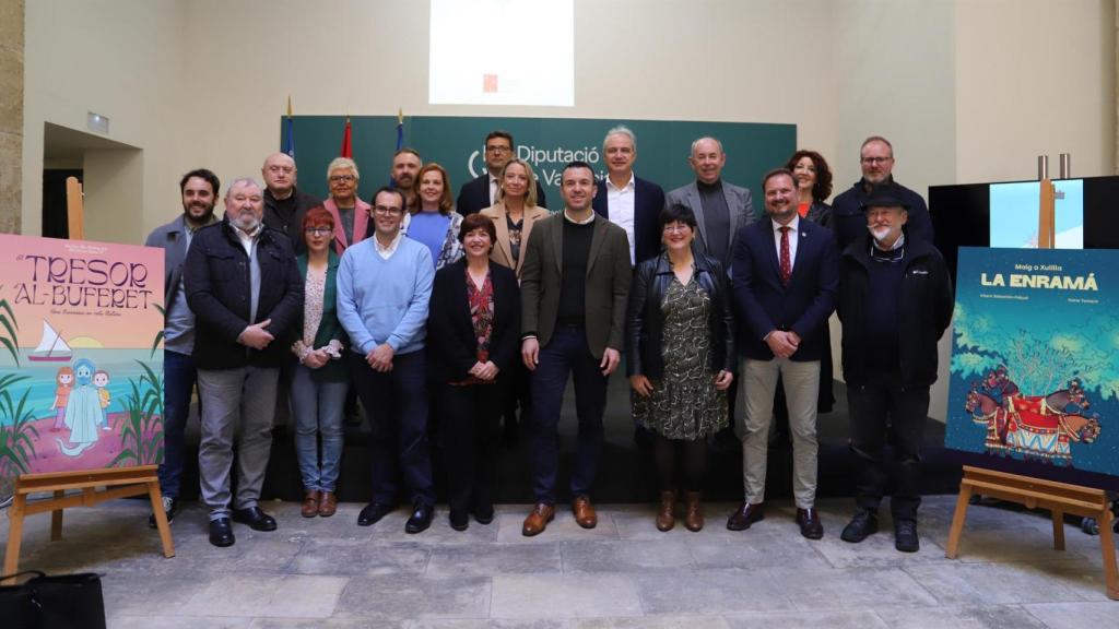 La presentación de los cómics de la Diputación de Valencia. Diputación de Valencia