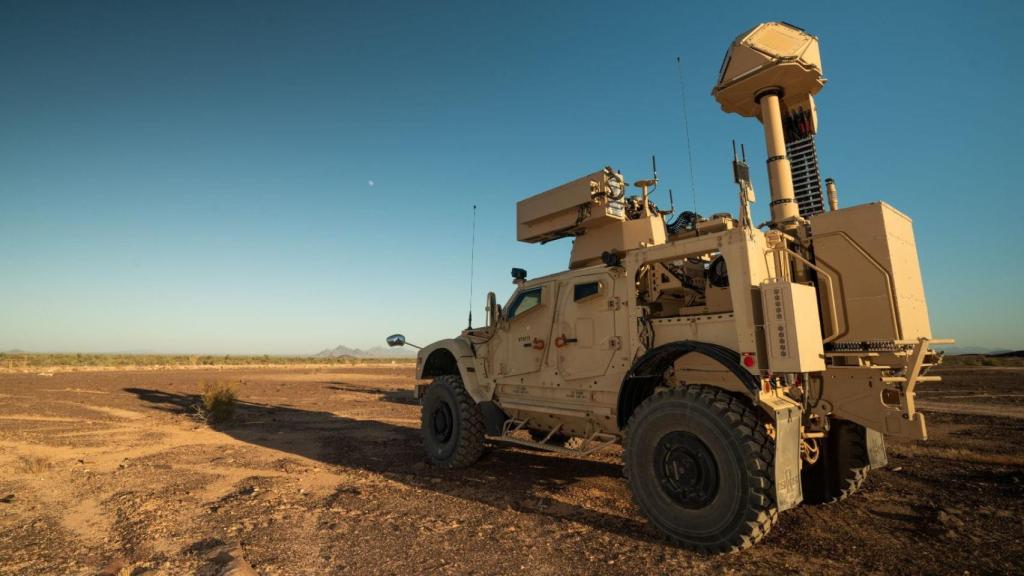 Vehículo con el sistema radar KuRFS