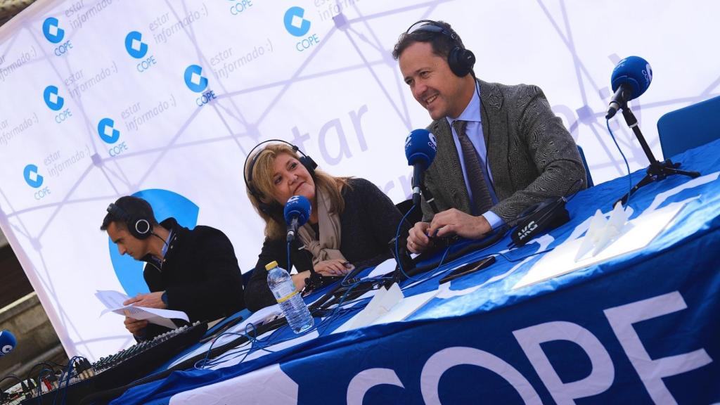 Carlos Velázquez en Herrera en la Cope.