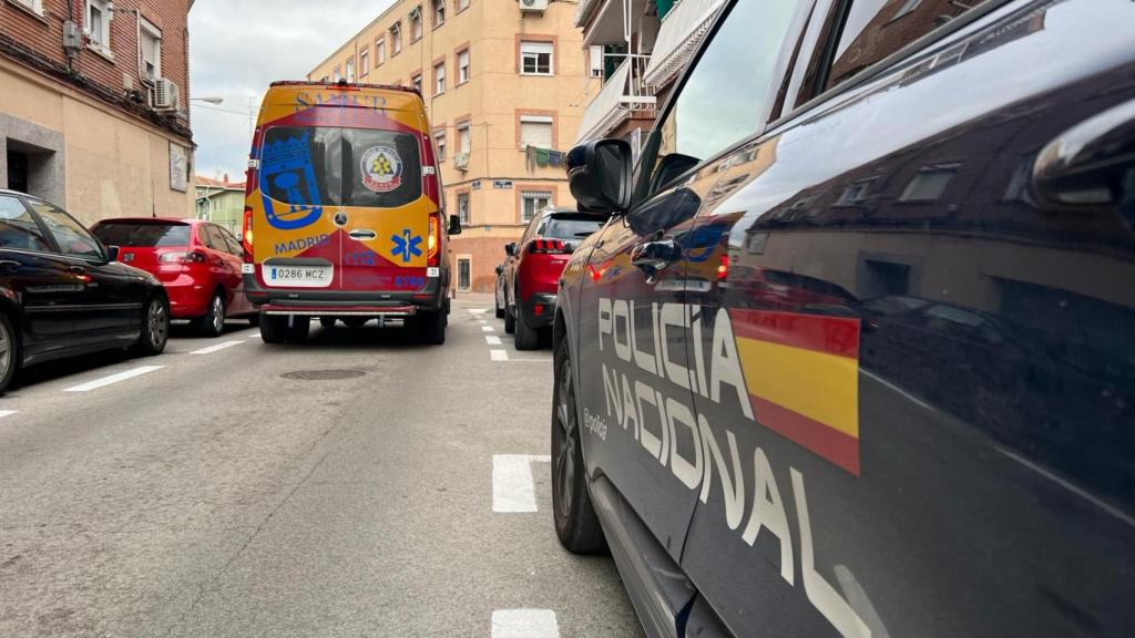 Los servicios de Emergencia en el lugar del suceso.