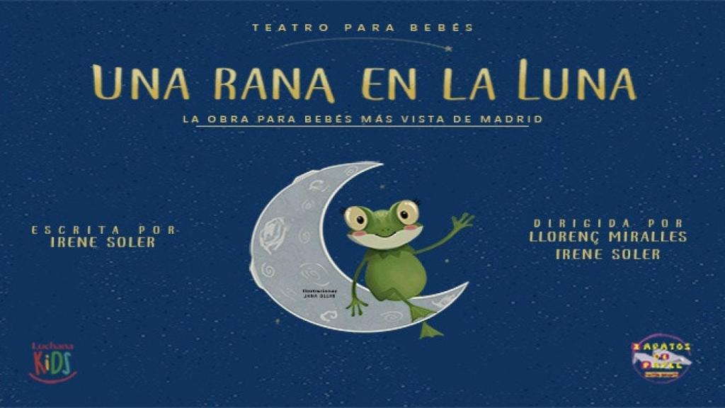 Una rana en la Luna.