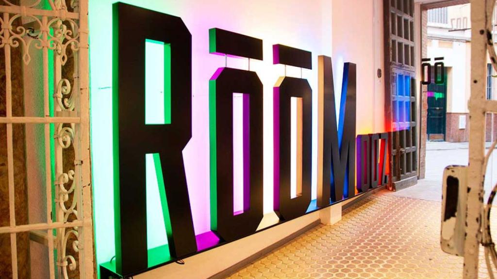 Recibidor de uno de los hoteles de Room007 en Madrid.