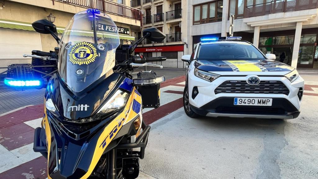 La Policía de Petrer, en una imagen de archivo.