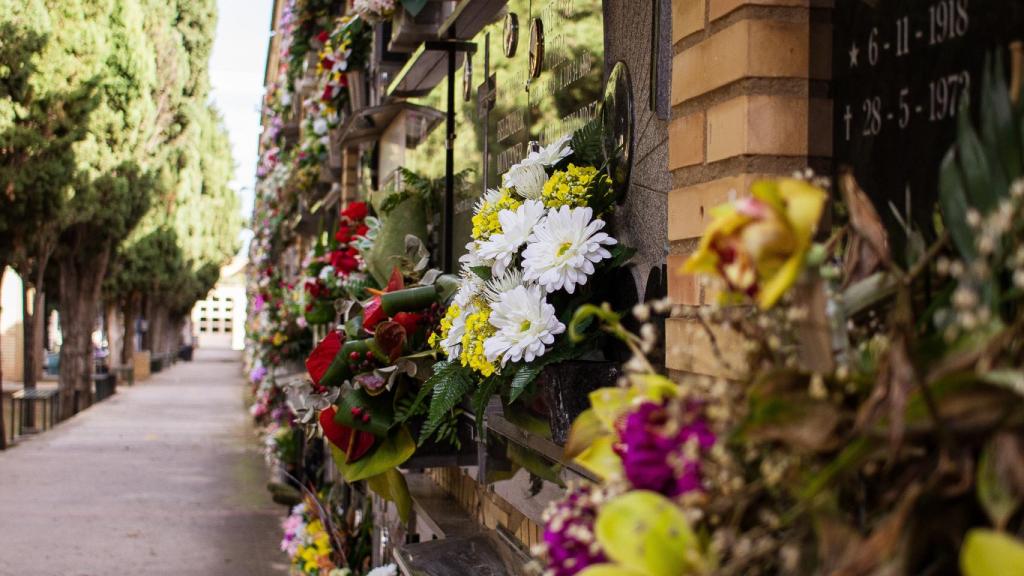 Las lápidas de un cementerio, en una imagen de archivo.
