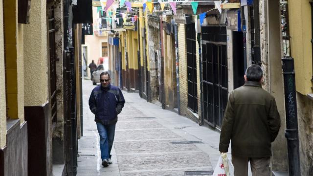 Una calle de Zamora