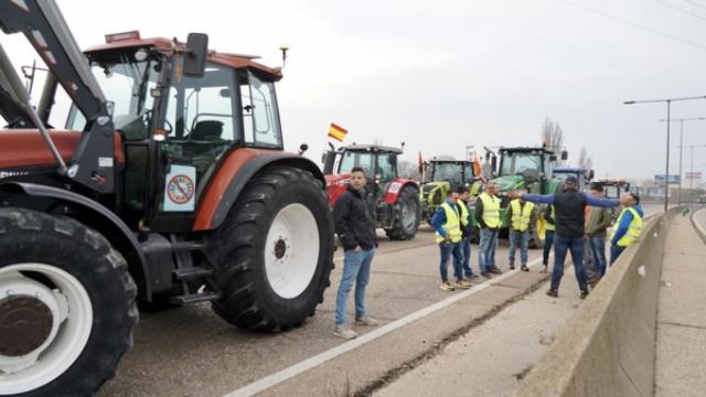 Tractorada en Valladolid