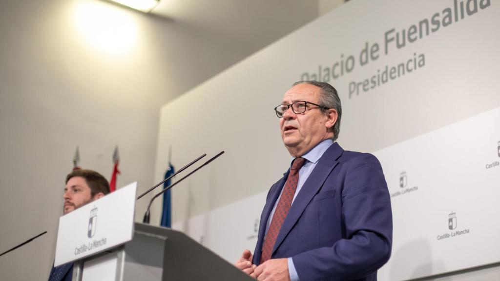 El consejero de Hacienda, Administraciones Públicas y Transformación Digital, Juan Alfonso Ruiz Molina.