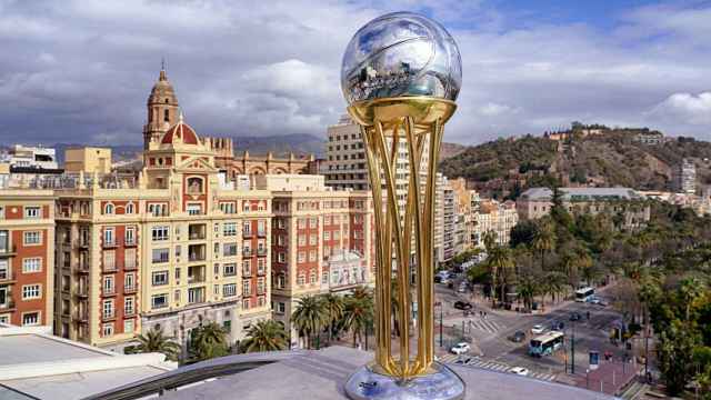 El trofeo que levantará el campeón de la Copa del Rey de Málaga.