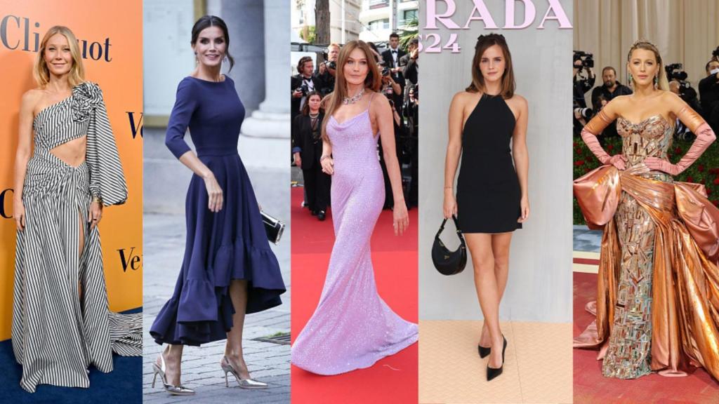 Gwyneth Paltrow, Letizia, Carla Bruni, Emma Watson, Blake Lively