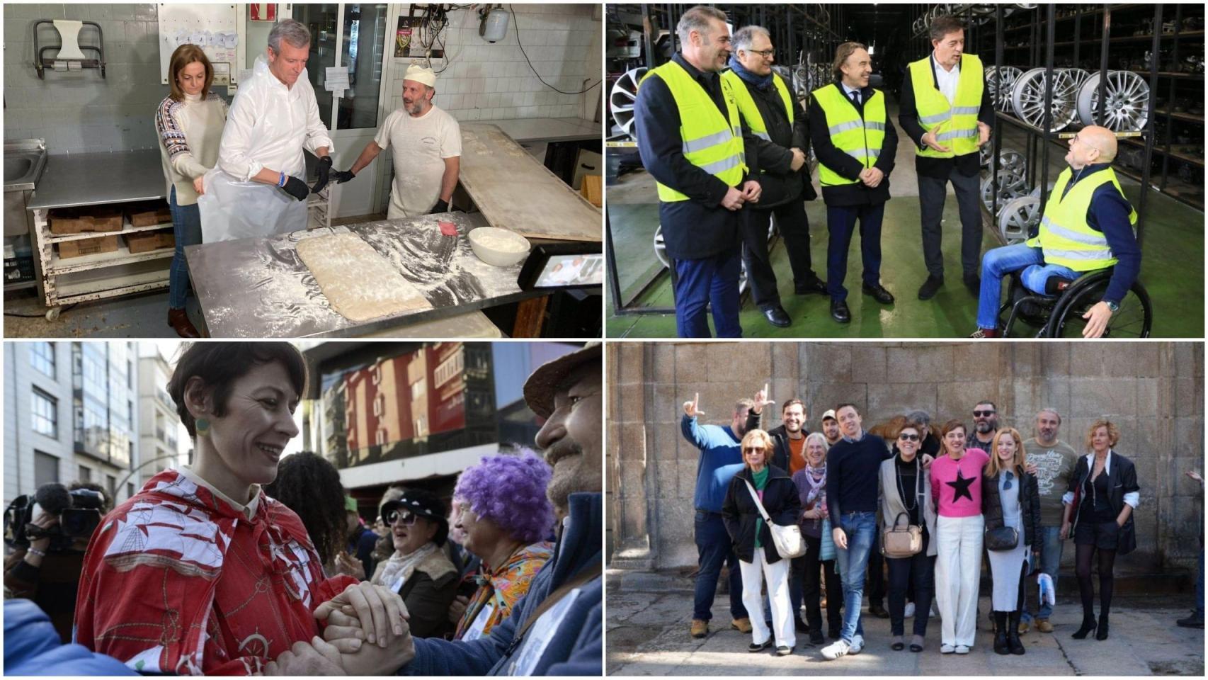 Elecciones 18-F en Galicia: Así ha sido la campaña electoral este martes 13 de febrero