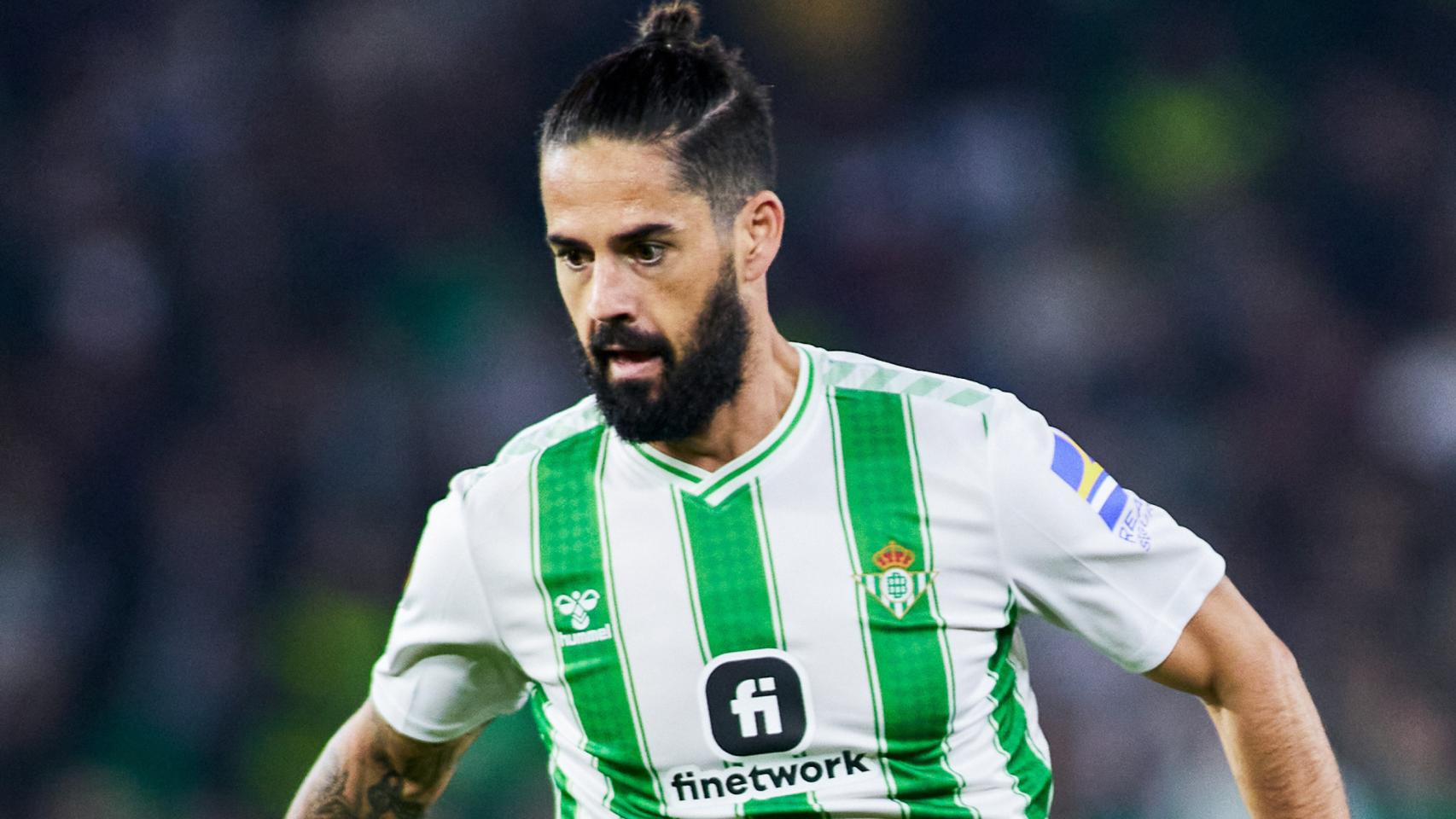 Isco, durante un partido en el Benito Villamarín