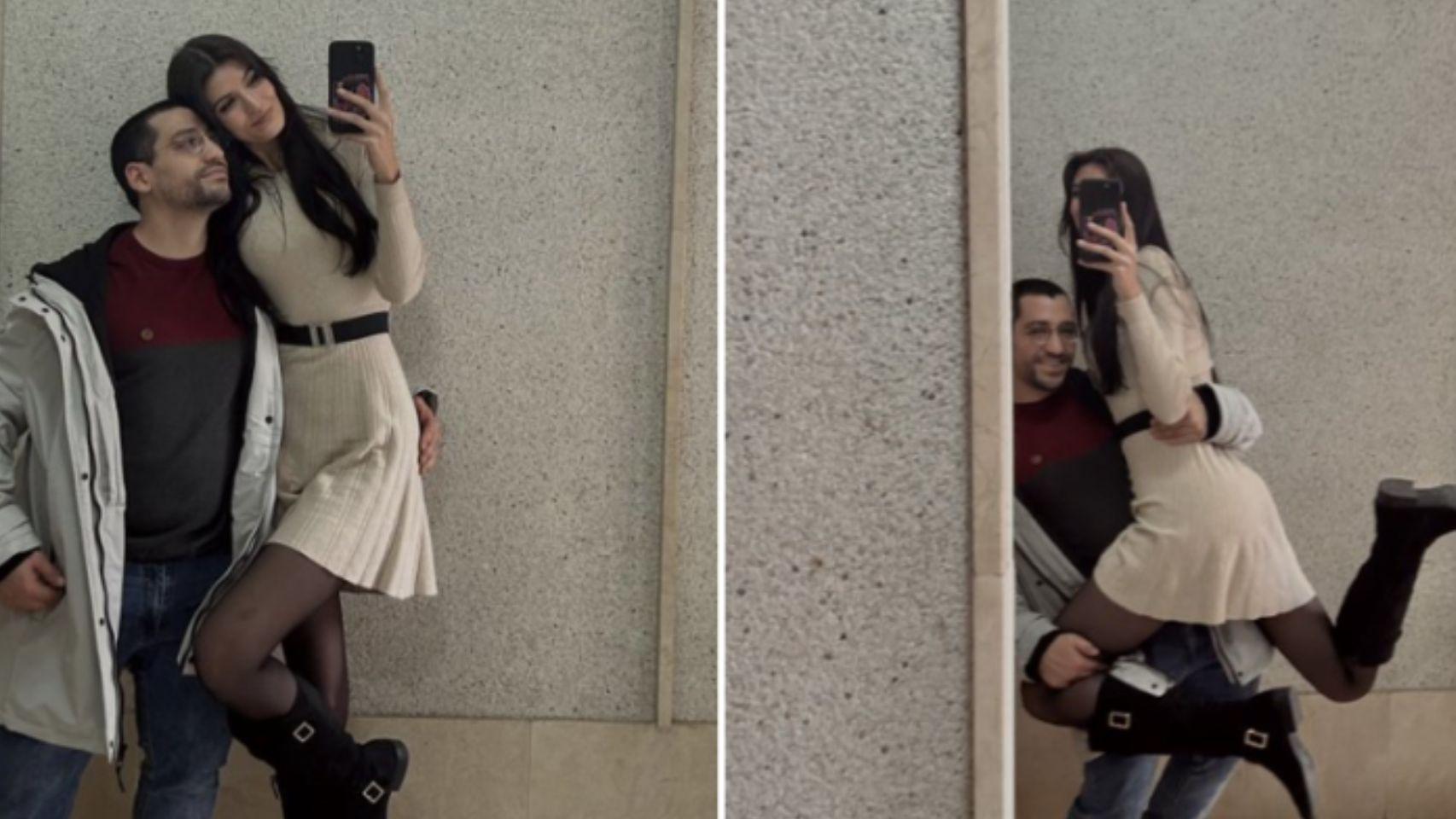 La pareja viral en redes que es criticada por ser la chica más alta que el novio: la respuesta de ella sorprendió a todos