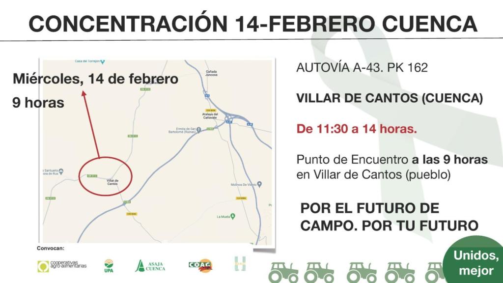 Manifestación en Cuenca.