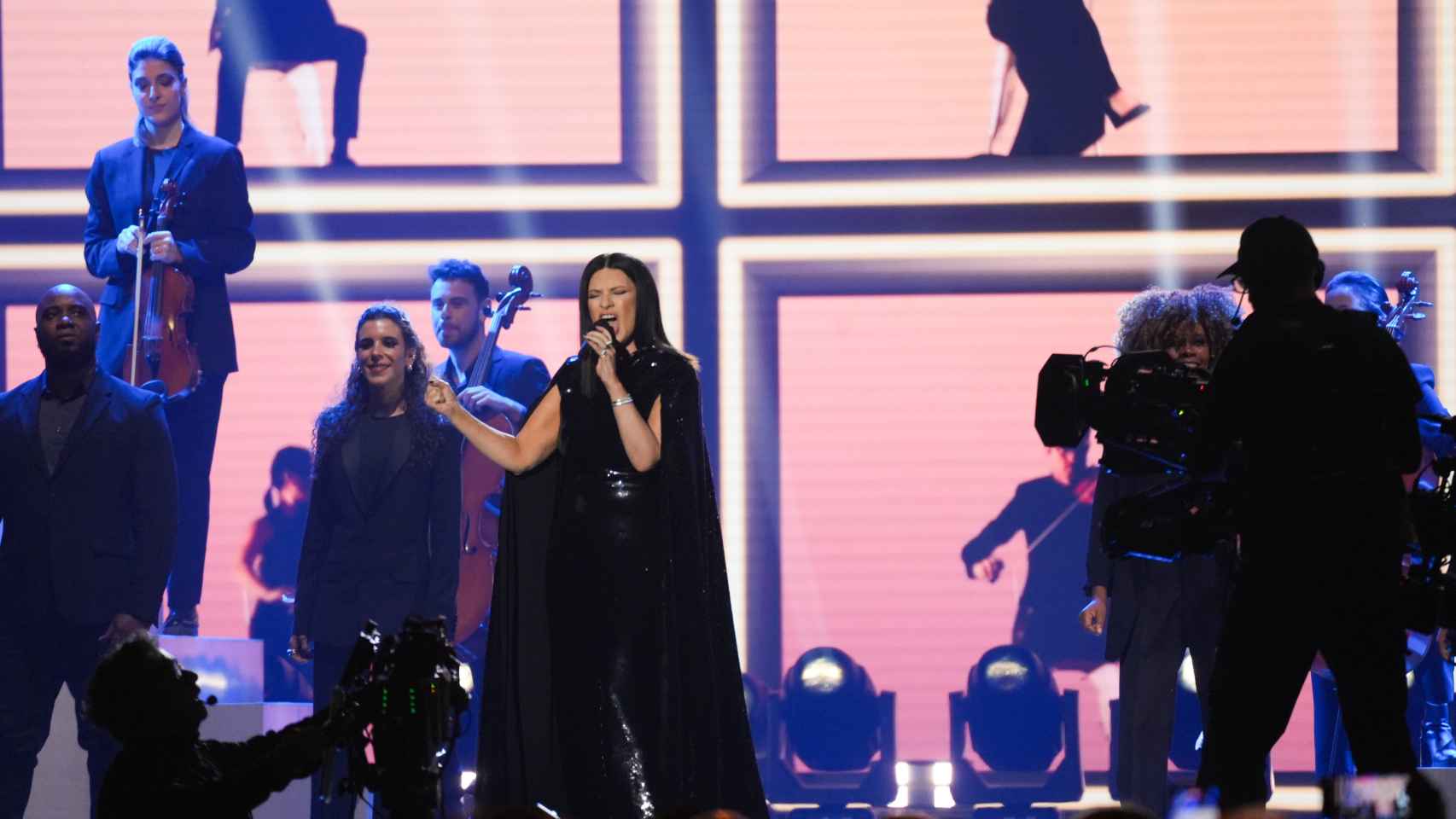 Laura Pausini en los Latin Grammy.