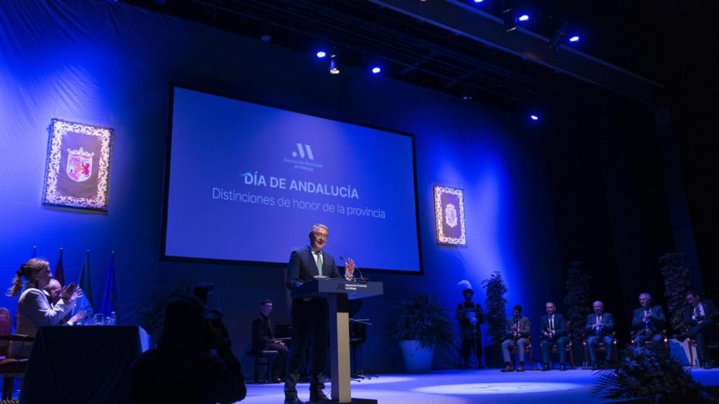 Entrega de los premios de la Diputación de Málaga.