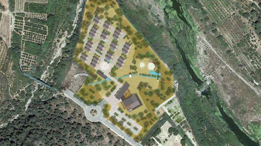 Terreno en el que construirán las viviendas. EE