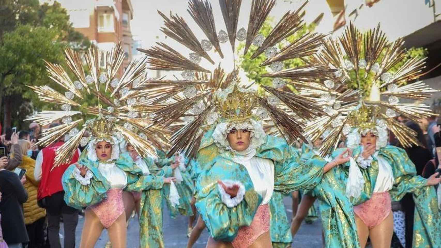 El desfile de Osadía en el Carnaval de Torrevieja en 2022.