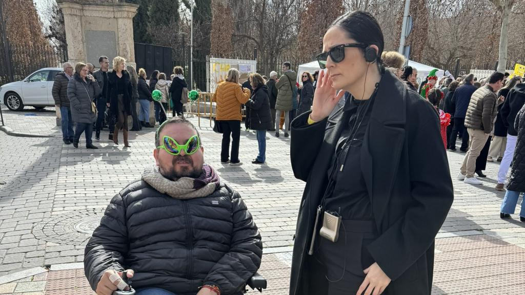 Juan Ramón Amores en el Carnaval de La Roda. Foto: Redes sociales de Amores.