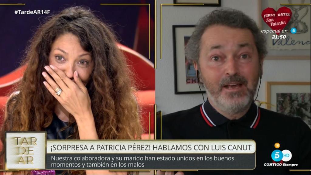 Patricia Pérez y Luis Canut en 'TardeAR'.