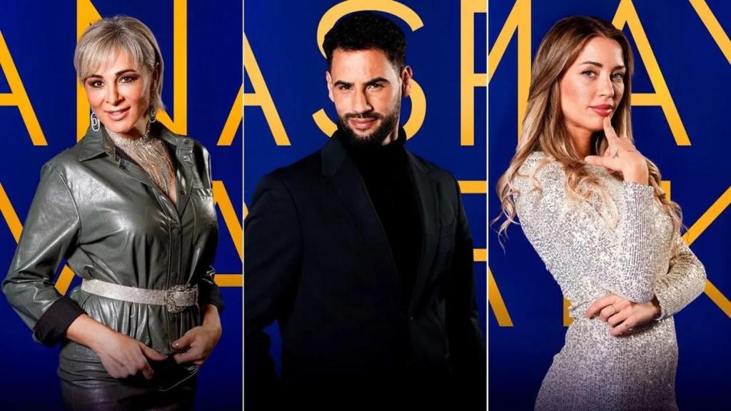 Ana María Aldón, Asraf Beno y Mayka Rivera, nominados de ‘GH DÚO’.