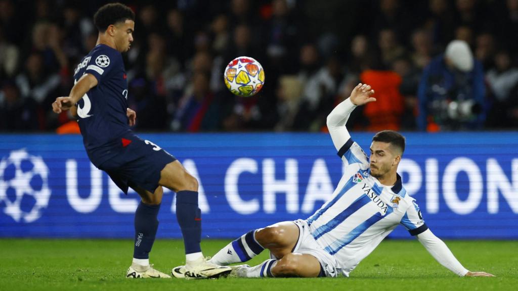 Barrenetxea, con Zaire-Emery.