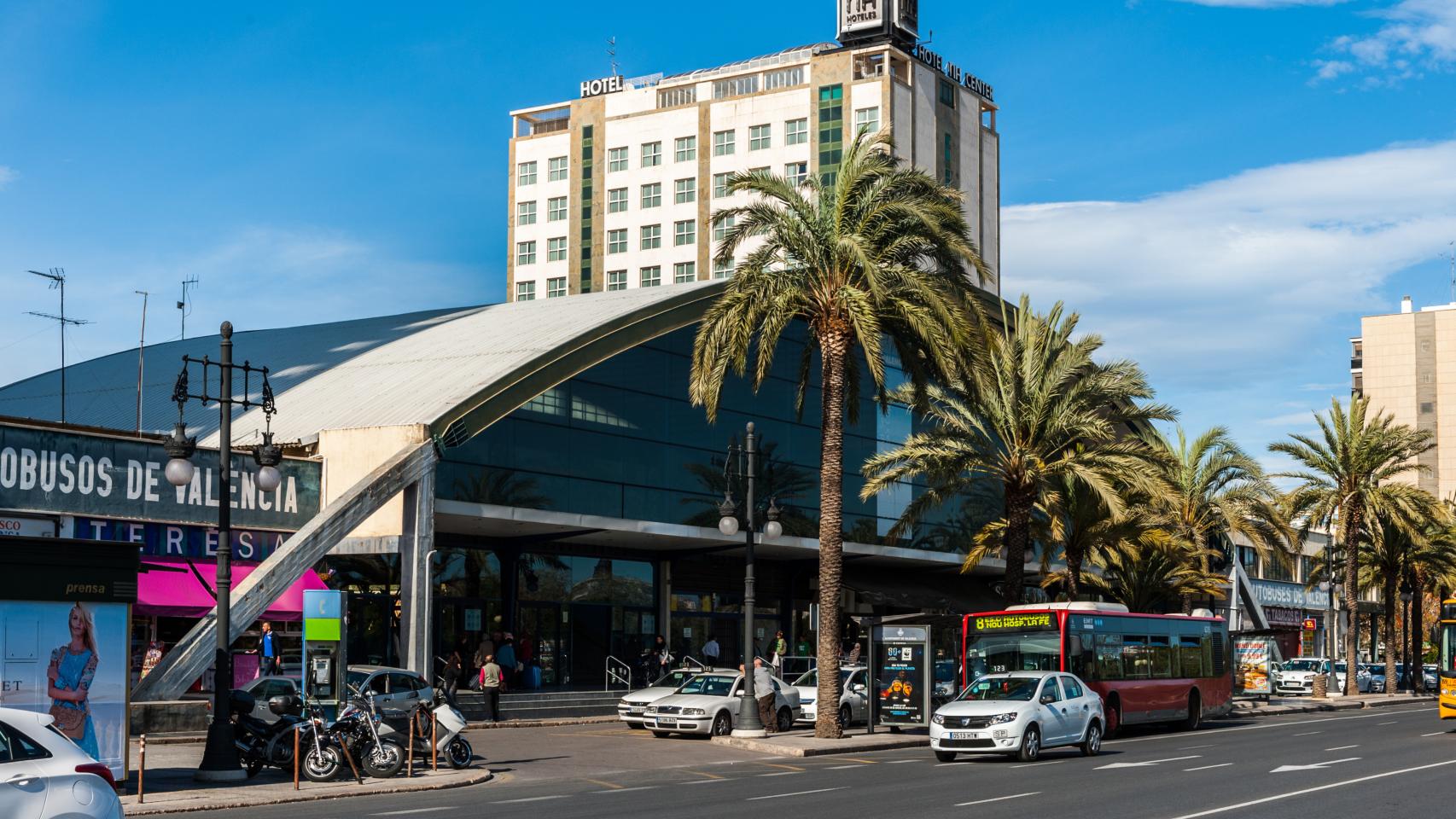 Estación de autobuses de Valencia.