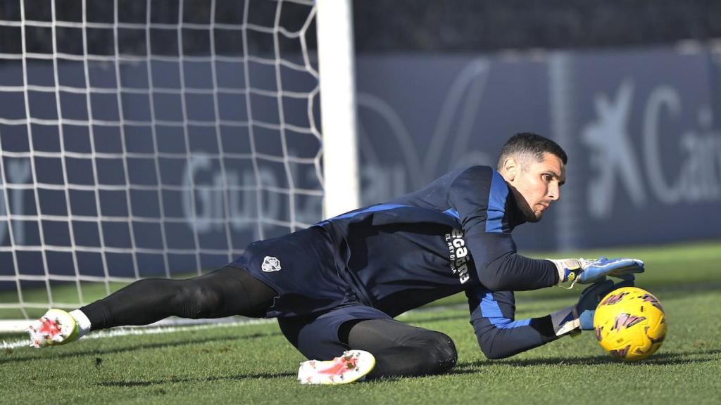 Dituro en un entrenamiento.