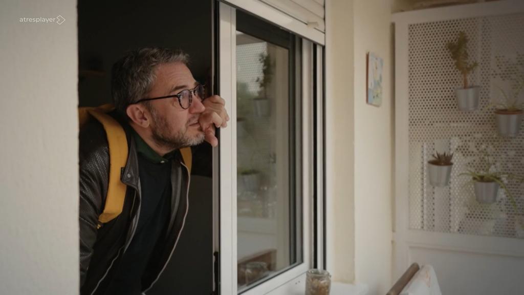 Máximo Huerta en su casa de la infancia.