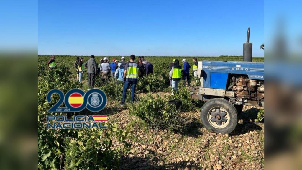 La Policía Nacional en la explotación