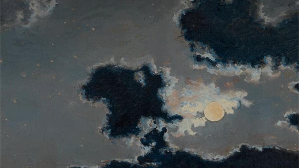 Detalle de 'La laguna de Venecia' de Antonio Muñoz Degrain. Museo Nacional del Prado