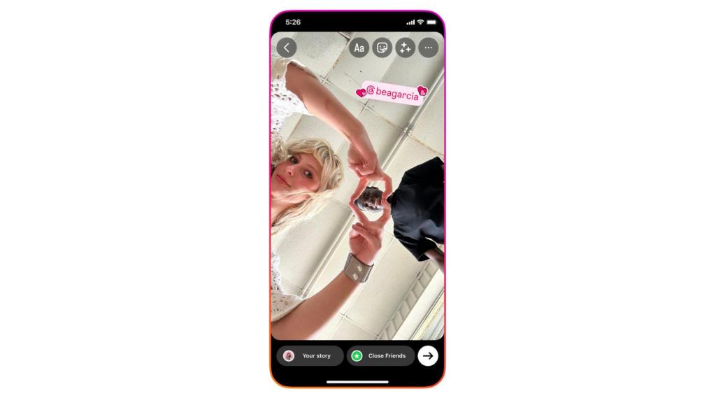 San Valentín en Instagram