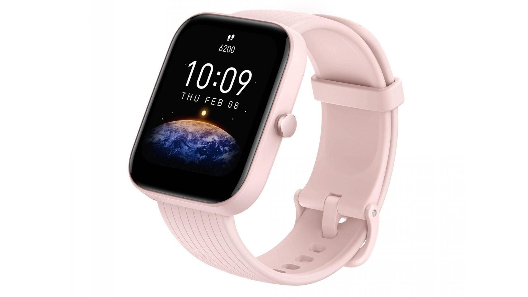 Comprar Amazfit BIP 3 Pro Pink Smartwatch · Hipercor