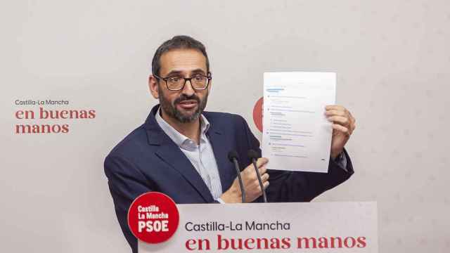 Sergio Gutiérrez, secretario de Organización del PSOE de Castilla-La Mancha. Foto: PSOE.