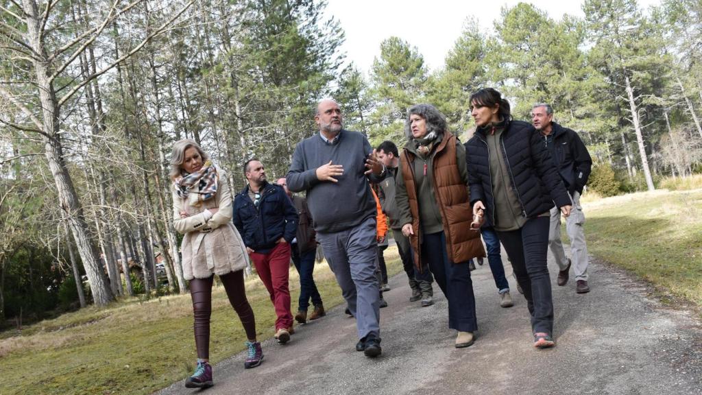 José Luis Martínez Guijarro en Las Majadas (Cuenca). Foto: JCCM.