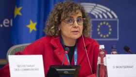 Dolors Montserrat, presidenta de la Comisión de Peticiones (PETI) del Parlamento Europeo, este miércoles.
